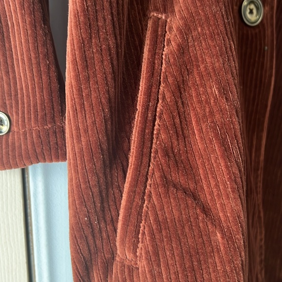 Brown corduroy dress cardigan/jacket - Picture 6 of 7